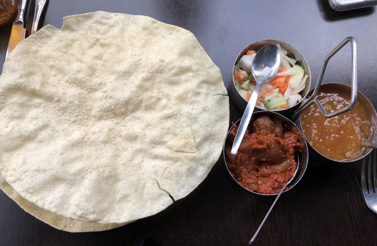 印度菜和中国菜 (Indian and Chinese food)