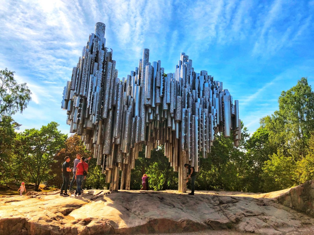 西贝流士纪念碑，基亚斯玛当代艺术博物馆 – Sibelius Monument and Kiasma Museum of Contemporary Art