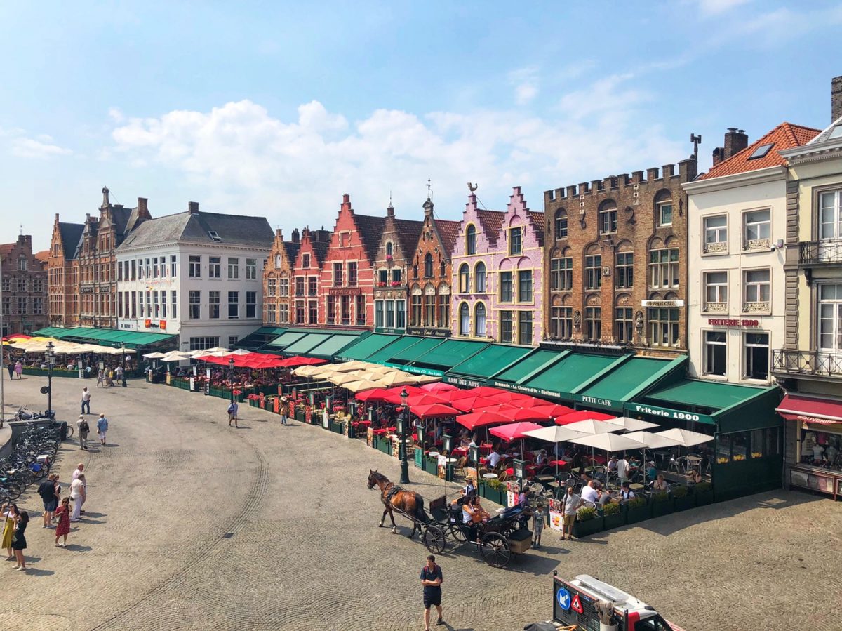 布鲁日100年前 – 100 Years ago – “In Bruges”